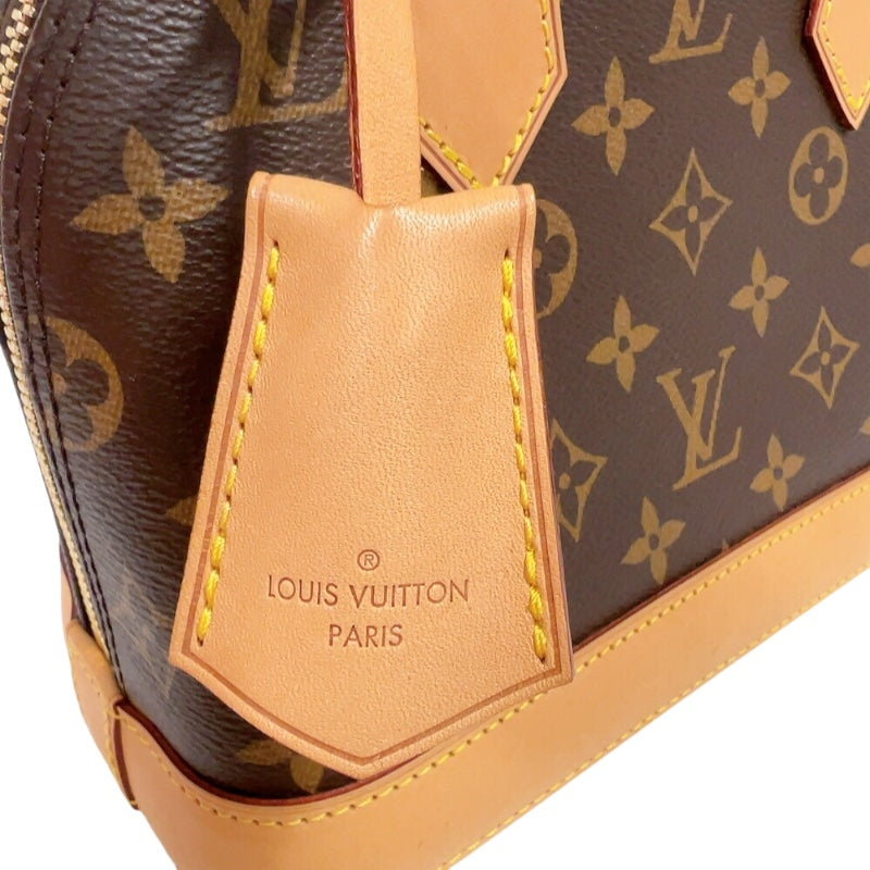 ルイ・ヴィトン LOUIS VUITTON アルマBB M53152 ブラウン　ゴールド金具 モノグラムキャンバス レディース ショルダーバッグ
