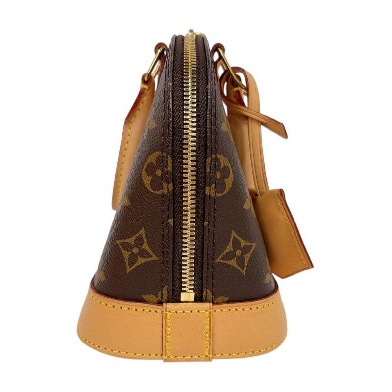 ルイ・ヴィトン LOUIS VUITTON アルマBB M53152 ブラウン　ゴールド金具 モノグラムキャンバス レディース ショルダーバッグ