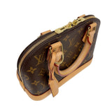 ルイ・ヴィトン LOUIS VUITTON アルマBB M53152 ブラウン　ゴールド金具 モノグラムキャンバス レディース ショルダーバッグ
