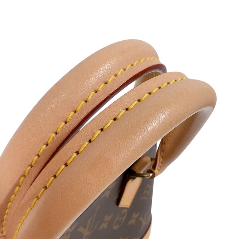ルイ・ヴィトン LOUIS VUITTON アルマBB M53152 ブラウン　ゴールド金具 モノグラムキャンバス レディース ショルダーバッグ