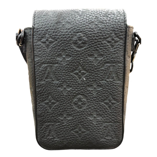 ルイ・ヴィトン LOUIS VUITTON Sロック ヴェルティカル ウェアラブル ウォレット M81524 ブラック/トリヨン レザー メンズ ショルダーバッグ