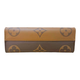 ルイ・ヴィトン LOUIS VUITTON オンザゴーEW M46653 ブラウン ゴールド金具 モノグラム・ジャイアント・リバース レディース トートバッグ
