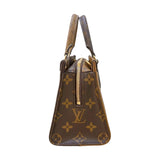 ルイ・ヴィトン LOUIS VUITTON オンザゴーEW M46653 ブラウン ゴールド金具 モノグラム・ジャイアント・リバース レディース トートバッグ