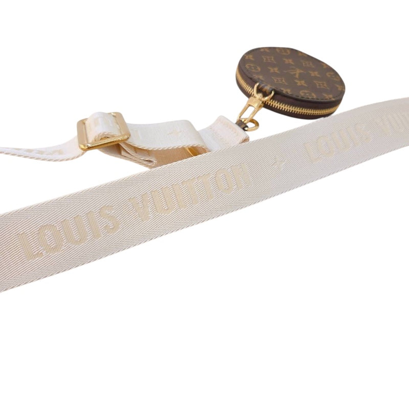 ルイ・ヴィトン LOUIS VUITTON オンザゴーEW M46653 ブラウン ゴールド金具 モノグラム・ジャイアント・リバース レディース トートバッグ