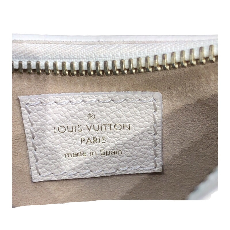 ルイ・ヴィトン LOUIS VUITTON ミニムーン M82519 ホワイト モノグラムアンプラントレザー レディース ハンドバッグ