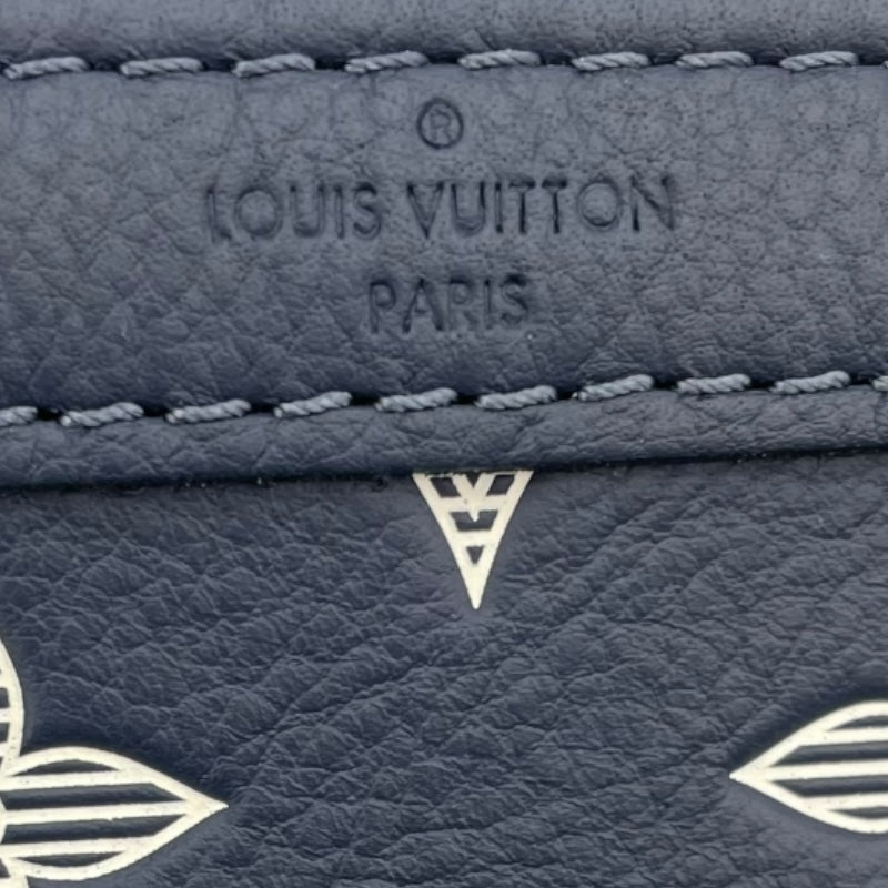 ルイ・ヴィトン LOUIS VUITTON ガストンウェアラブルウォレット M83384 インクブルー モノグラム・シャドウ メンズ ショルダーバッグ