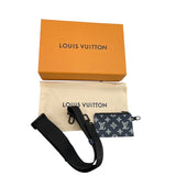 ルイ・ヴィトン LOUIS VUITTON ガストンウェアラブルウォレット M83384 インクブルー モノグラム・シャドウ メンズ ショルダーバッグ