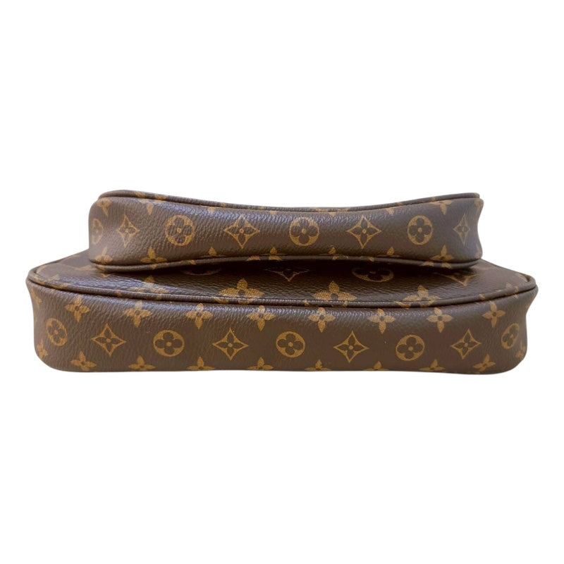 ルイ・ヴィトン LOUIS VUITTON ミュルティ・ポシェット・アクセソワール M44840 ブラウン　ピンク モノグラム レディース ショルダーバッグ