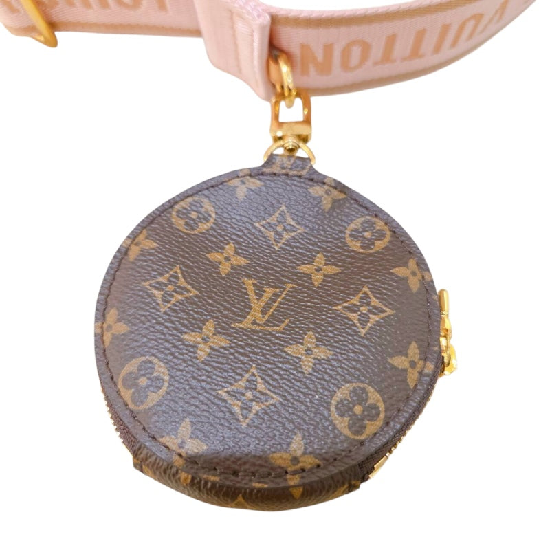 ルイ・ヴィトン LOUIS VUITTON ミュルティ・ポシェット・アクセソワール M44840 ブラウン　ピンク モノグラム レディース ショルダーバッグ