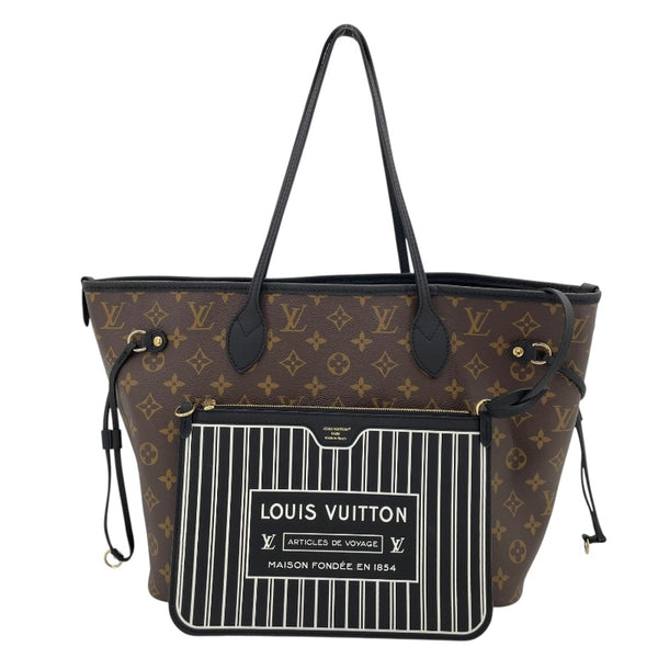 ルイ・ヴィトン LOUIS VUITTON ネヴァーフル･インサイドアウト MM M11946 ブラウン モノグラムキャンバス レディース トートバッグ