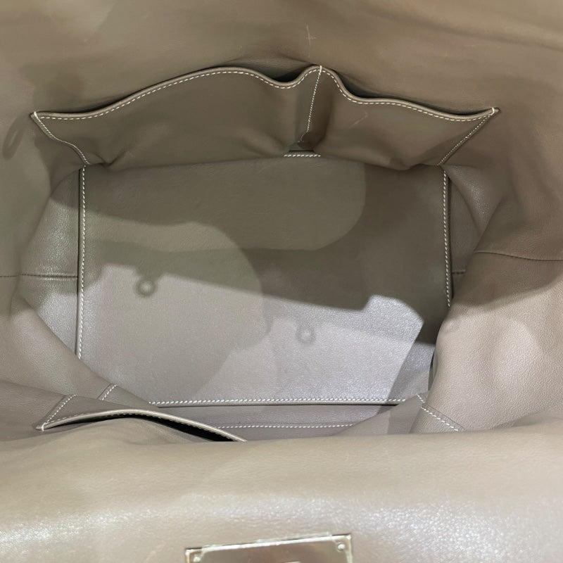 エルメス HERMES ツールボックス26 エトゥープ/シルバー金具 スイフト レディース ハンドバッグ