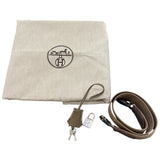 エルメス HERMES ツールボックス26 エトゥープ/シルバー金具 スイフト レディース ハンドバッグ