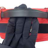 エルメス HERMES サックヴァンキャトル29 Y刻 ルージュビヴォワンヌ・ノワール/シルバー金具 トゴ・スイフト レディース ハンドバッグ