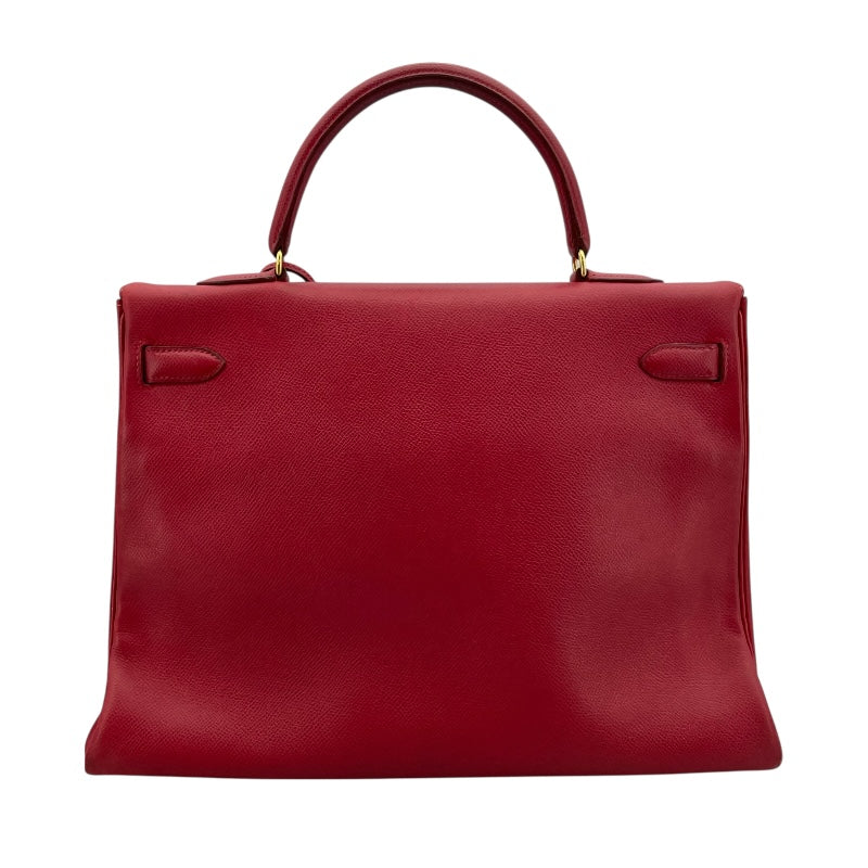 エルメス HERMES ケリー35 〇Z刻印 （1996年製） ルージュヴィフ ゴールド金具 グシュベル レディース ショルダーバッグ