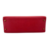 エルメス HERMES ケリー35 〇Z刻印 （1996年製） ルージュヴィフ ゴールド金具 グシュベル レディース ショルダーバッグ