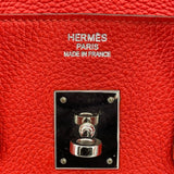 エルメス HERMES バーキン35 □P刻 ローズジャイプール トリヨン レディース ハンドバッグ