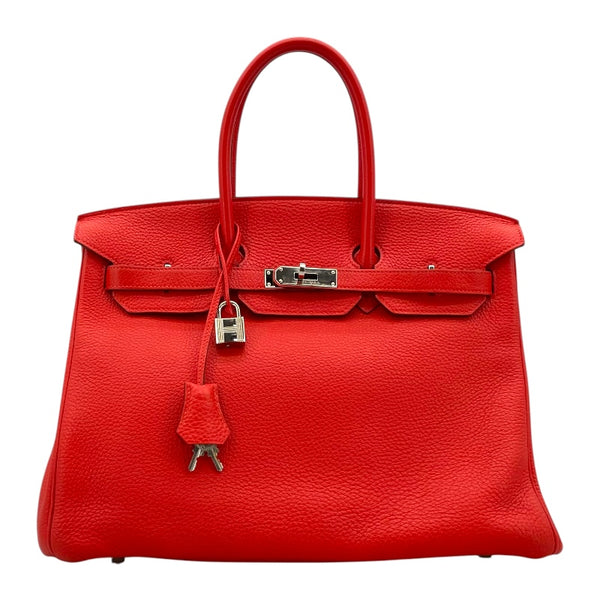 エルメス HERMES バーキン35 □P刻 ローズジャイプール トリヨン レディース ハンドバッグ