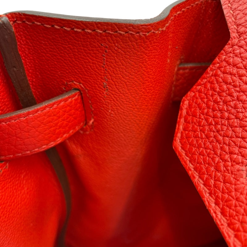 エルメス HERMES バーキン35 □P刻 ローズジャイプール トリヨン レディース ハンドバッグ