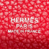 エルメス HERMES ピコタンロックMM □Q刻 ルージュカザック SV金具 トリヨンクレマンス レディース ハンドバッグ