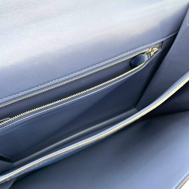 エルメス HERMES エルメス2002 26 C刻 ブルーブライトン SV金具 エヴァーカラー レディース ショルダーバッグ