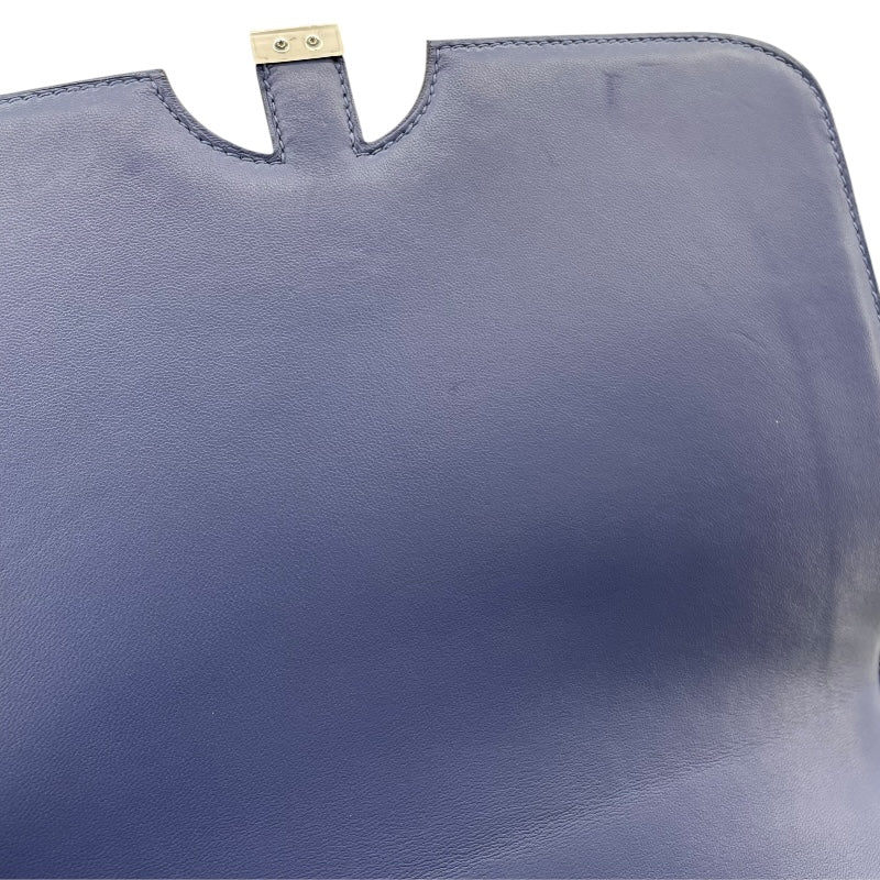 エルメス HERMES エルメス2002 26 C刻 ブルーブライトン SV金具 エヴァーカラー レディース ショルダーバッグ