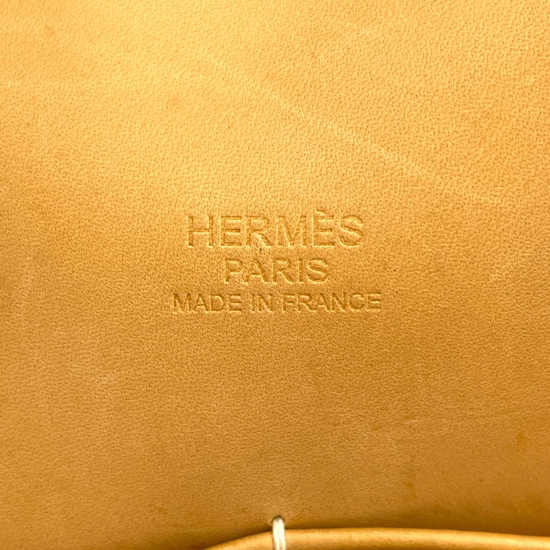 エルメス HERMES パリボンベイ40 □L刻 オレンジ SV金具 トリヨン レディース トートバッグ