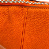エルメス HERMES パリボンベイ40 □L刻 オレンジ SV金具 トリヨン レディース トートバッグ