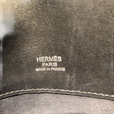 エルメス HERMES サックイブーMM □J刻 ブラック トワル・レザー ユニセックス ハンドバッグ