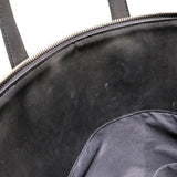 エルメス HERMES サックイブーMM □J刻 ブラック トワル・レザー ユニセックス ハンドバッグ