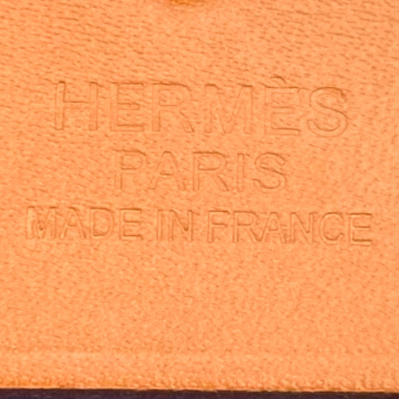 エルメス HERMES エールジップアドPM U刻 ブルー/ブラウン SV金具 トワル/レザー レディース リュック・デイパック