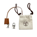 エルメス HERMES エールジップアドPM U刻 ブルー/ブラウン SV金具 トワル/レザー レディース リュック・デイパック