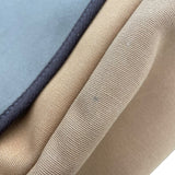 エルメス HERMES エールジップ50 U刻 ブラウン/ベージュ SV金具 トワル レディース ハンドバッグ