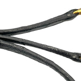 エルメス HERMES ケリー28 外縫い 〇K刻 ブラック GD金具 カイマンクロコ レディース ショルダーバッグ