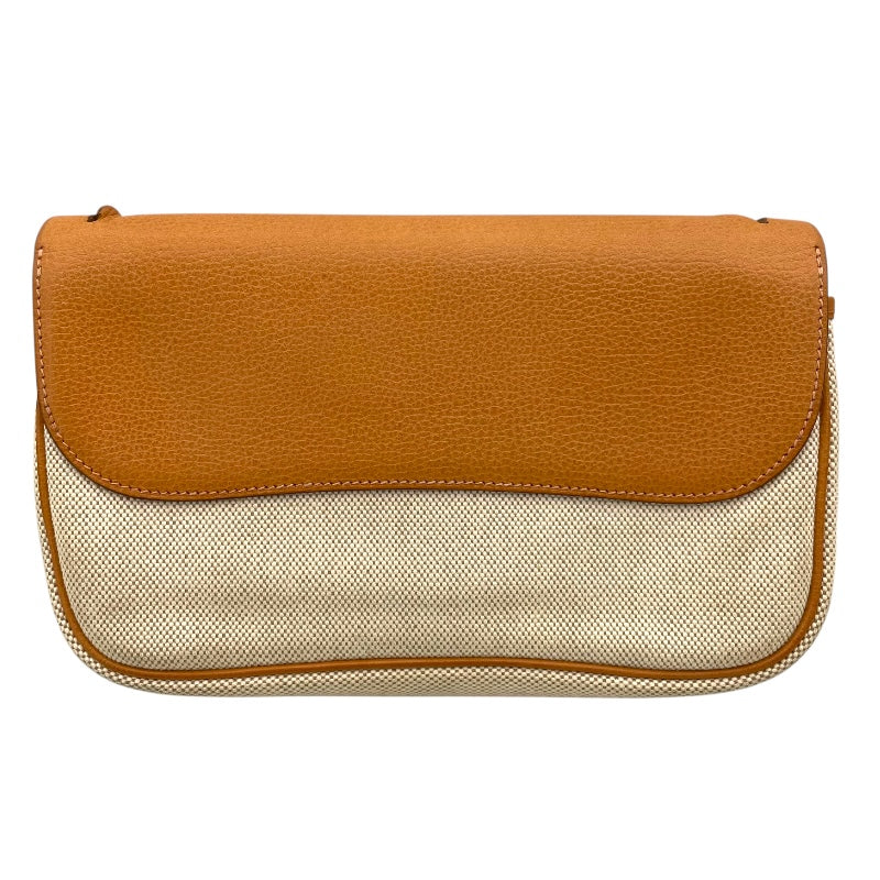 エルメス HERMES サックコロラドPM □H刻 ナチュラル SV金具 トワル レディース ショルダーバッグ