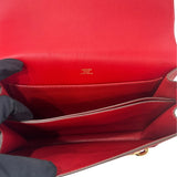 エルメス HERMES ロウリス23 D刻 ルージュクー/ゴールド金具 エバーカラー レディース ショルダーバッグ