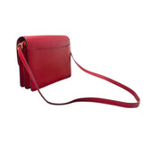 エルメス HERMES ロウリス23 D刻 ルージュクー/ゴールド金具 エバーカラー レディース ショルダーバッグ