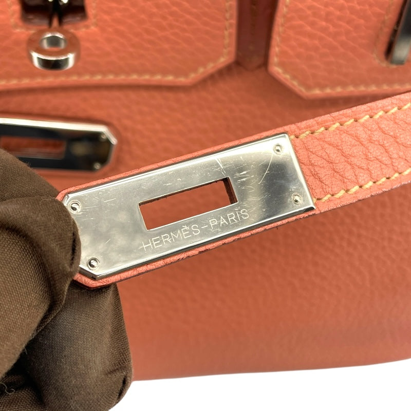 エルメス HERMES バーキン30 T刻 ローズティ SV金具 トリヨン レディース ハンドバッグ