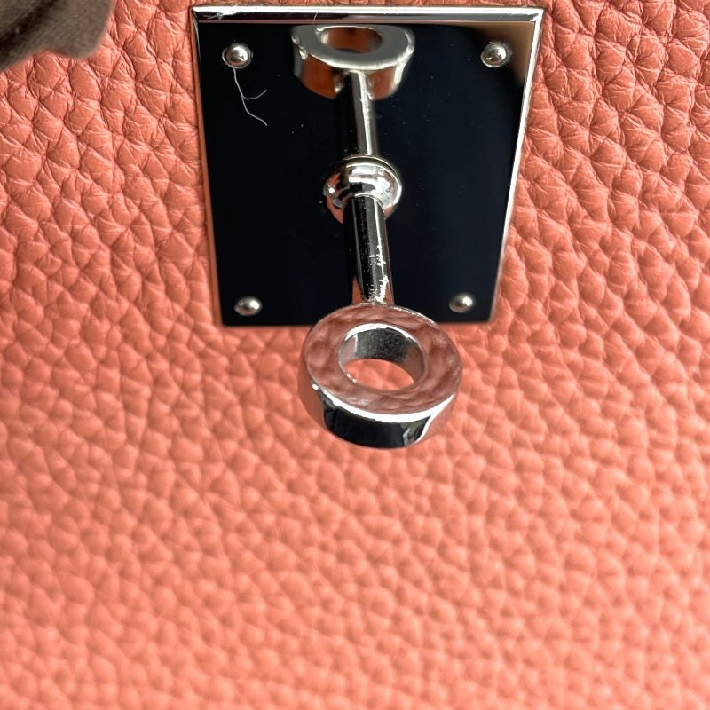 エルメス HERMES バーキン30 T刻 ローズティ SV金具 トリヨン レディース ハンドバッグ