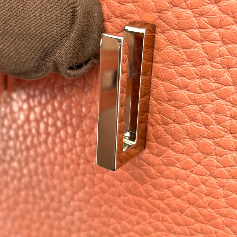 エルメス HERMES バーキン30 T刻 ローズティ SV金具 トリヨン レディース ハンドバッグ