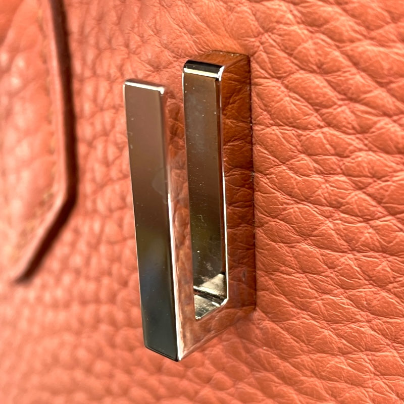 エルメス HERMES バーキン30 T刻 ローズティ SV金具 トリヨン レディース ハンドバッグ
