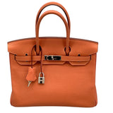 エルメス HERMES バーキン30 T刻 ローズティ SV金具 トリヨン レディース ハンドバッグ