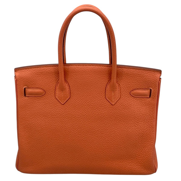 エルメス HERMES バーキン30 T刻 ローズティ SV金具 トリヨン レディース ハンドバッグ