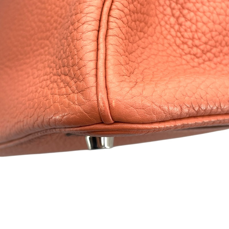 エルメス HERMES バーキン30 T刻 ローズティ SV金具 トリヨン レディース ハンドバッグ