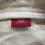 エルメス HERMES ヴィクトリア35 ▢L刻 ルージュカザック/SV金具 トリヨンクレマンス レディース ハンドバッグ