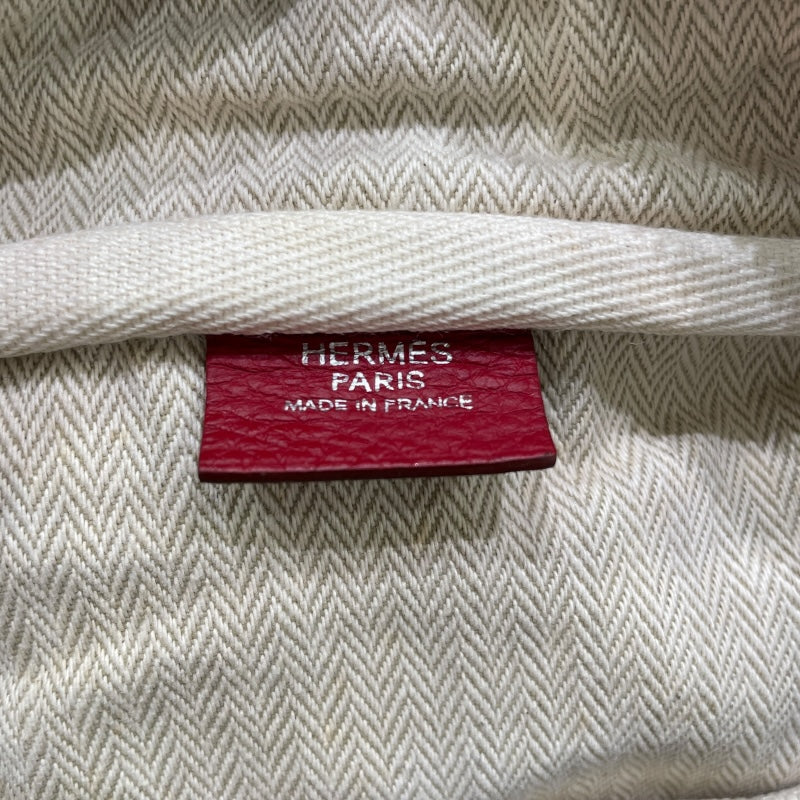 エルメス HERMES ヴィクトリア35 ▢L刻 ルージュカザック/SV金具 トリヨンクレマンス レディース ハンドバッグ