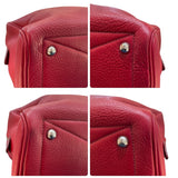 エルメス HERMES ヴィクトリア35 ▢L刻 ルージュカザック/SV金具 トリヨンクレマンス レディース ハンドバッグ