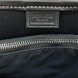 エルメス HERMES ブエナベンチュラMM ブラック・シルバー金具 トワル メンズ ショルダーバッグ