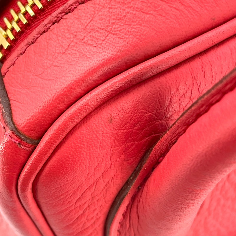 エルメス HERMES リンディ34 □O ローズジャイプール GD金具 トゴ レディース ショルダーバッグ