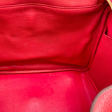 エルメス HERMES リンディ34 □O ローズジャイプール GD金具 トゴ レディース ショルダーバッグ