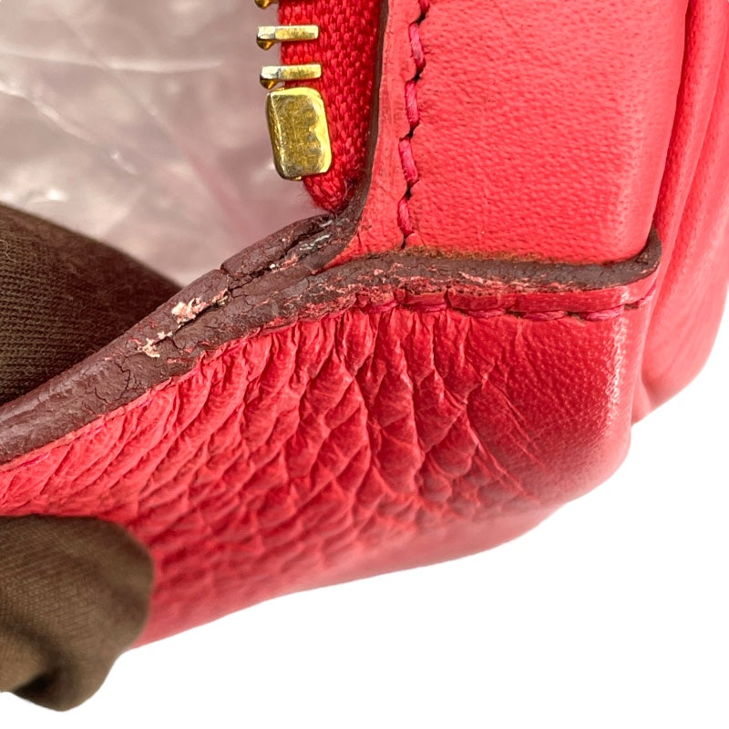 エルメス HERMES リンディ34 □O ローズジャイプール GD金具 トゴ レディース ショルダーバッグ